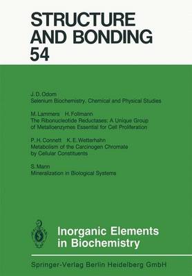 Book cover for Inorganic Elements in Biochemistry