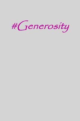 Cover of #generosity