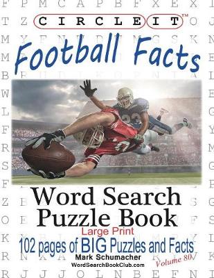 Book cover for Circle It, Football Facts, Word Search, Puzzle Book