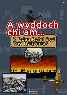 Book cover for Cyfres a Wyddoch chi: A Wyddoch Chi am y Ddau Ryfel Byd yng Nghymru?