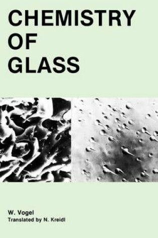 Cover of Chemistry of Glass