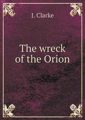Book cover for The wreck of the Orion