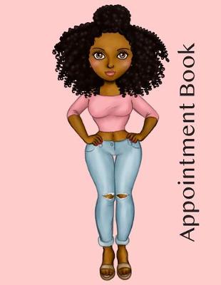 Book cover for Natural Hair Business Appointment Book