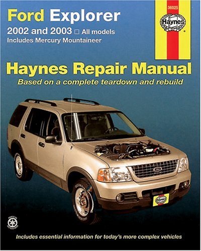 Book cover for Ford Explorer and Mercury Mountaineer