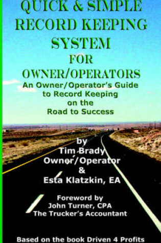 Cover of Quick & Simple Record Keeping for Owner/Operators