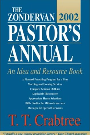 Cover of The Zondervan 2002 Pastor's Annual