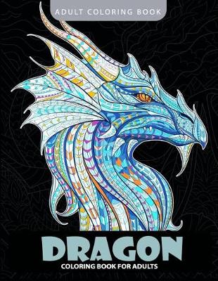 Book cover for Dragon Coloring Book