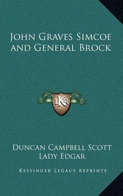 Book cover for John Graves Simcoe and General Brock