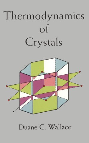 Book cover for Thermodynamics of Crystals