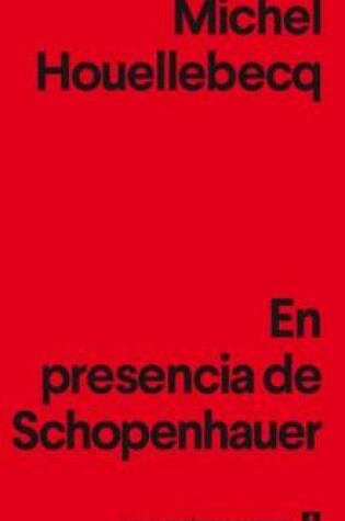 Cover of En Presencia de Schopenhauer