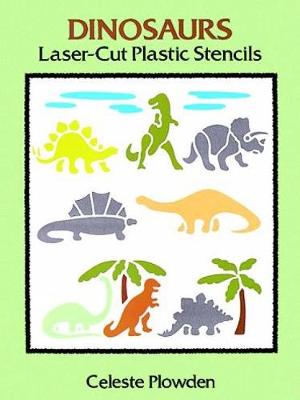 Book cover for Dinosaurs Laser-Cut Plastic Stencils