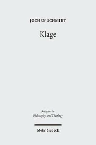 Cover of Klage