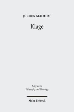 Cover of Klage