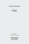 Book cover for Klage