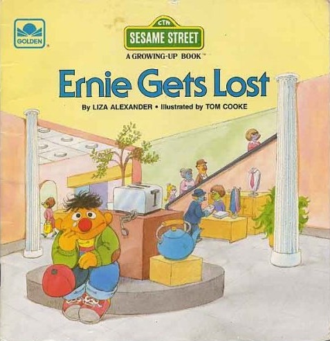 Book cover for Ernie Gets Lost