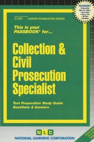 Cover of Collection & Civil Prosecution Specialist