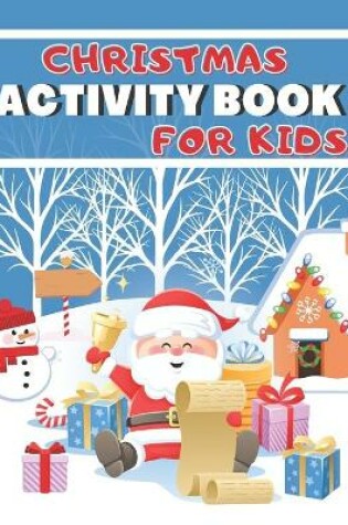 Cover of Christmas Activity Book For Kids