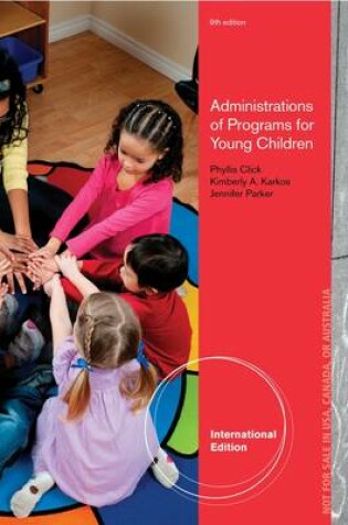 Cover of Administration of Programs for Young Children