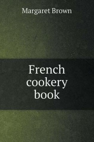 Cover of French cookery book