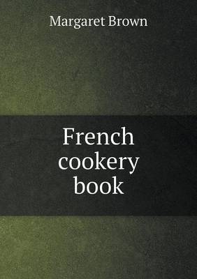 Book cover for French cookery book