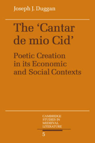 Cover of The Cantar de mio Cid