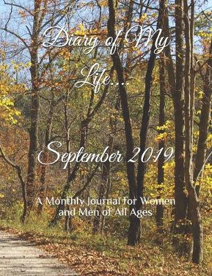 Book cover for Diary of My Life September 2019