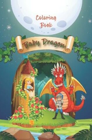 Cover of Baby Dragon Coloring Book