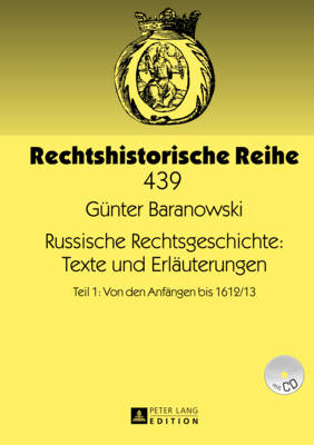 Book cover for Russische Rechtsgeschichte: Texte Und Erlaeuterungen