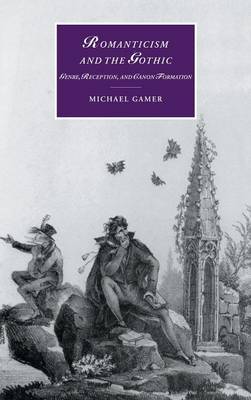 Cover of Romanticism and the Gothic