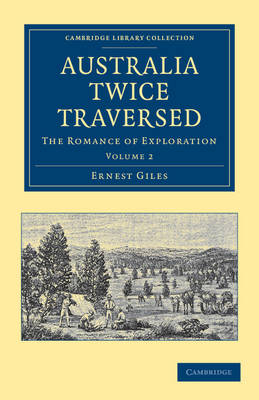 Book cover for Australia Twice Traversed: Volume 2