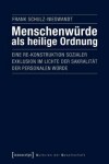 Book cover for Menschenwurde ALS Heilige Ordnung