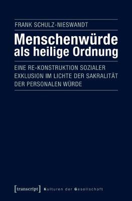 Book cover for Menschenwurde ALS Heilige Ordnung