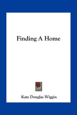 Book cover for Finding A Home
