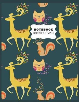 Book cover for Forest Animals Notebook