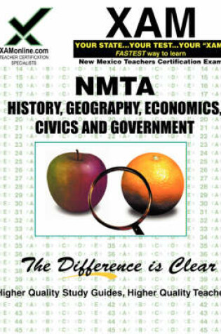Cover of Nmta History, Geography, Economics, Civics, and Government 16 Teacher Certification Test Prep Study Guide