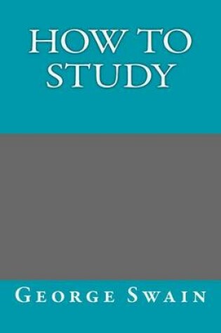 Cover of How to Study