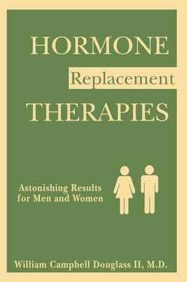 Book cover for Hormone Replacement Therapies