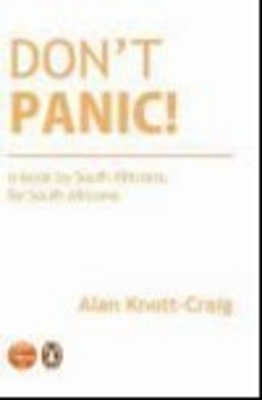 Book cover for Don't panic