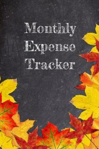 Cover of Monthly Expense Tracker