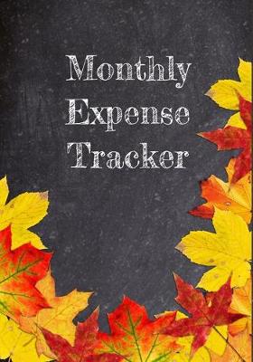 Book cover for Monthly Expense Tracker