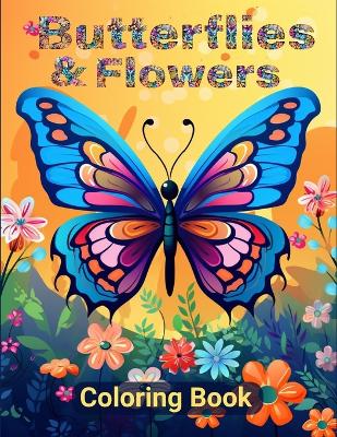 Book cover for Butterflies and Flowers