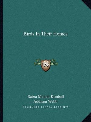 Book cover for Birds in Their Homes
