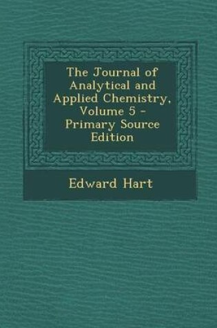 Cover of Journal of Analytical and Applied Chemistry, Volume 5