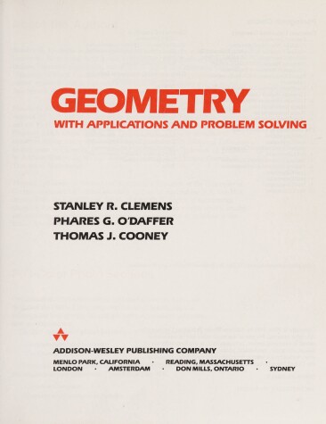 Book cover for Geometry