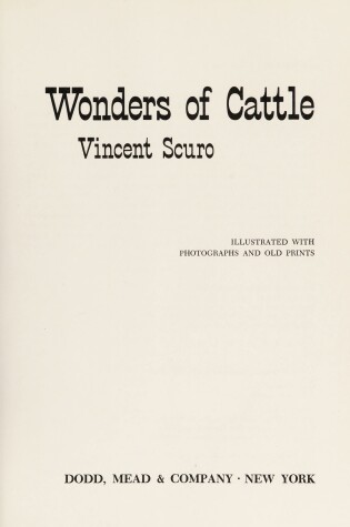 Cover of Wonders of Cattle