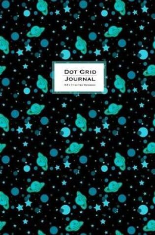 Cover of Dotted Notebook 8.5 x 11 - Dot Grid Journal - Teal