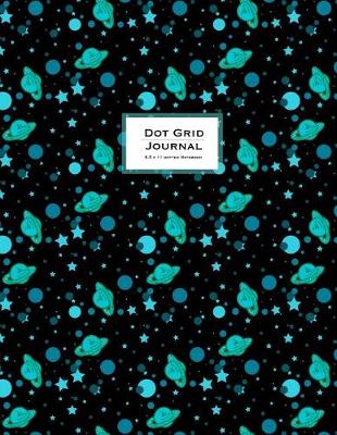 Cover of Dotted Notebook 8.5 x 11 - Dot Grid Journal - Teal