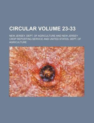 Book cover for Circular Volume 23-33