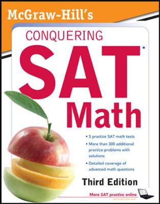 Book cover for McGraw-Hill's Conquering SAT Math, Third Edition