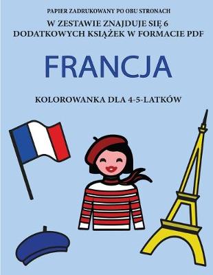 Book cover for Kolorowanka dla 4-5-latków (Francja)